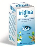 Iridina Light*gtt 10ml 0,01% 0,1 Mg/ml Collirio, Soluzione 1 Flacone 10 Ml