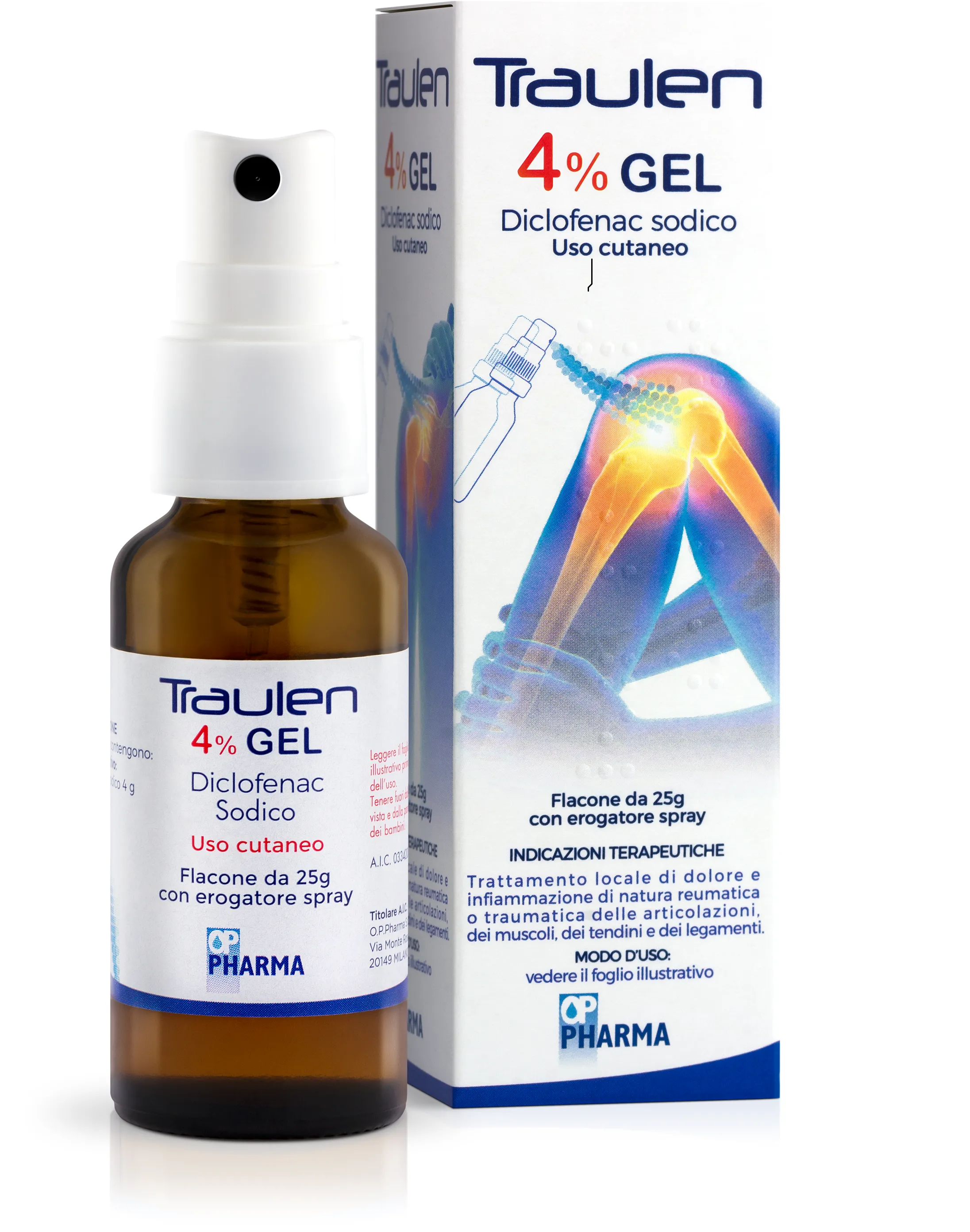 Traulen*gel Fl 25g 4% C/erog