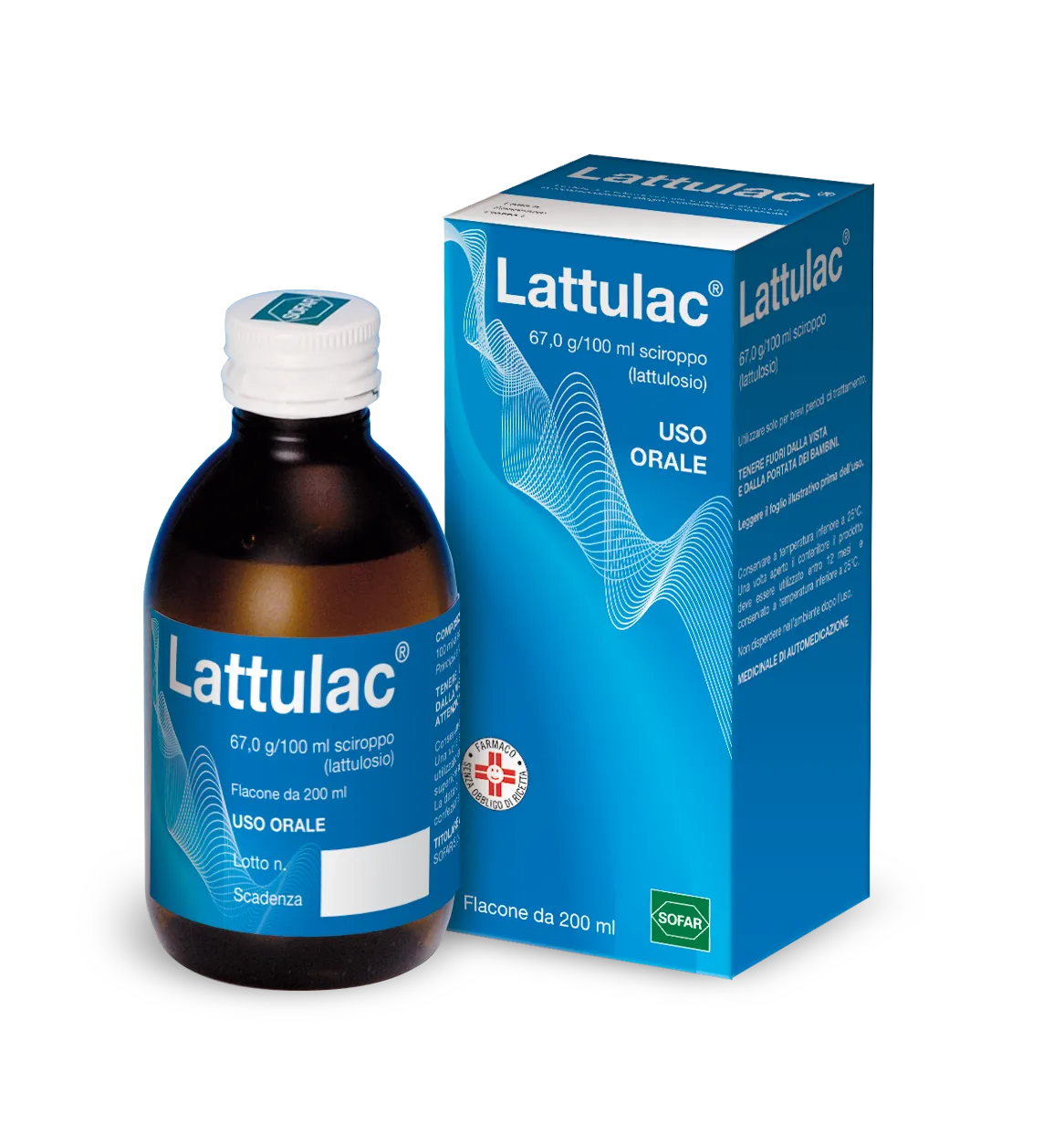 Lattulac Sciroppo 200ml 67g/100ml