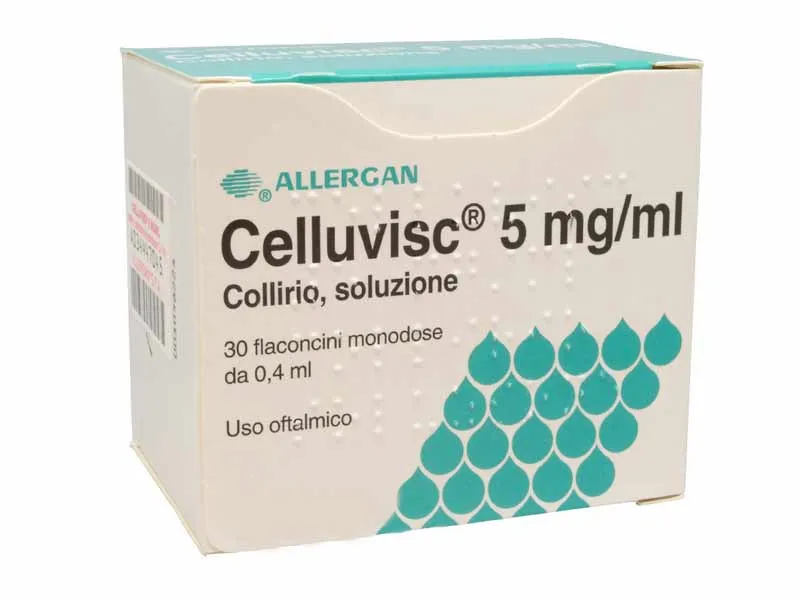 Celluvisc Collirio 30 Flaconcini 0,4 Ml 5 Mg/ml