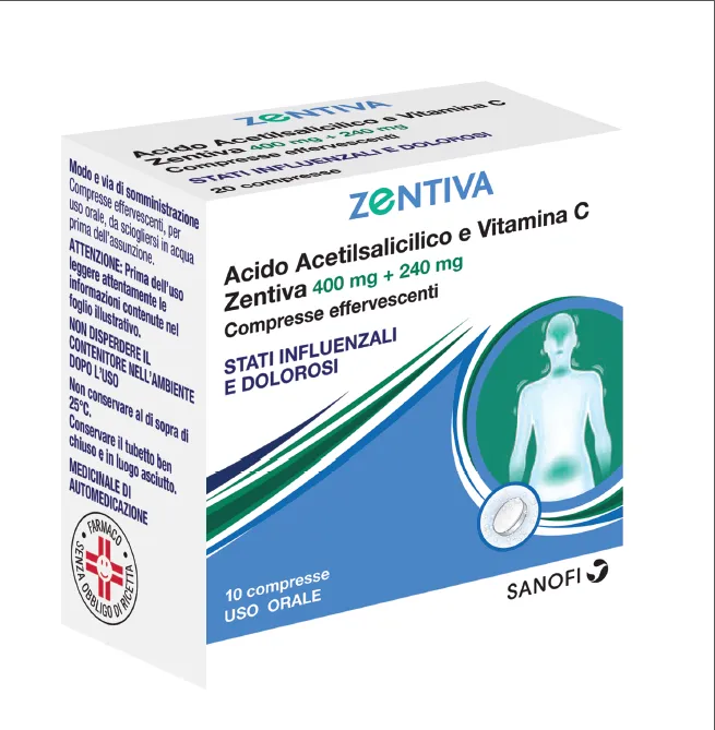 Acido Acetils Vit C Zen*10cpr