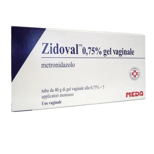 Zidoval*vag Gel40g 7,5mg/g+5ap