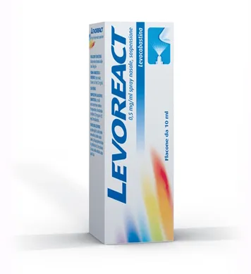 Levoreact*spray Nas 10ml 0,5mg