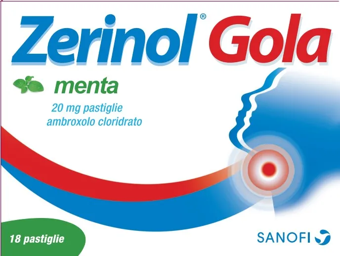 Zerinol Gola Menta*18past 20mg