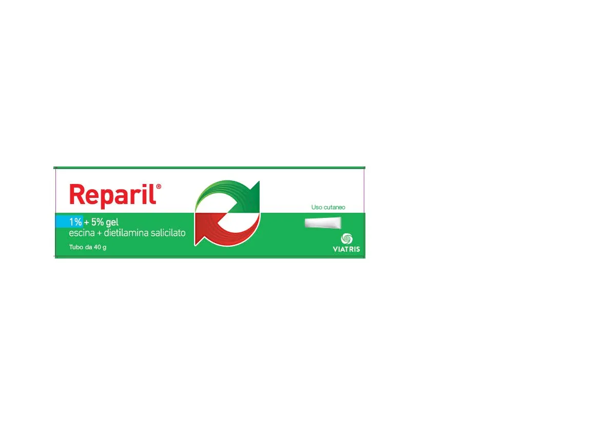 Reparil Gel Cm*40g 1%+5%