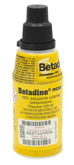 BETADINE*SOLUZ CUT 125ML 10%