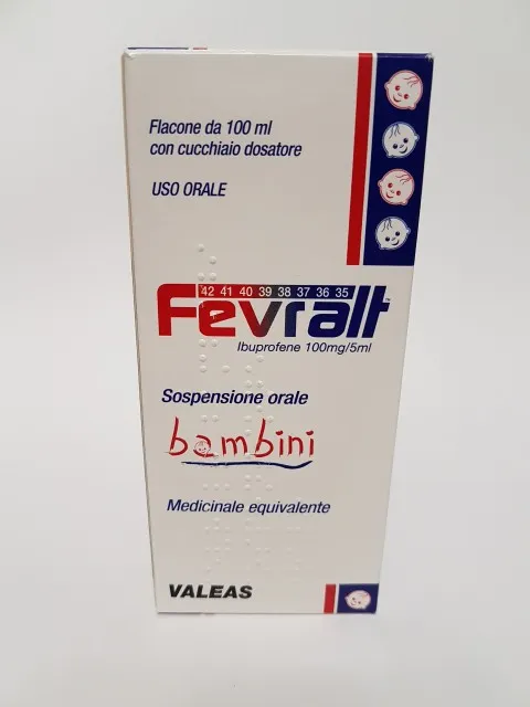 FEVRALT*BB OS SOSP 100MG/5ML