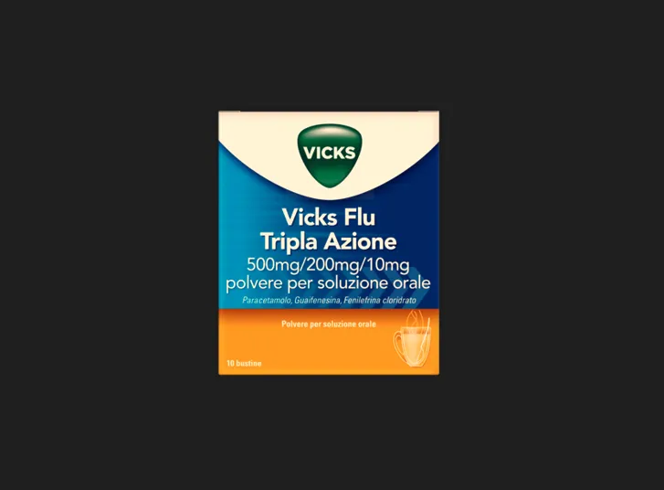 Vicks Flu Tripla A*os Polv10bs