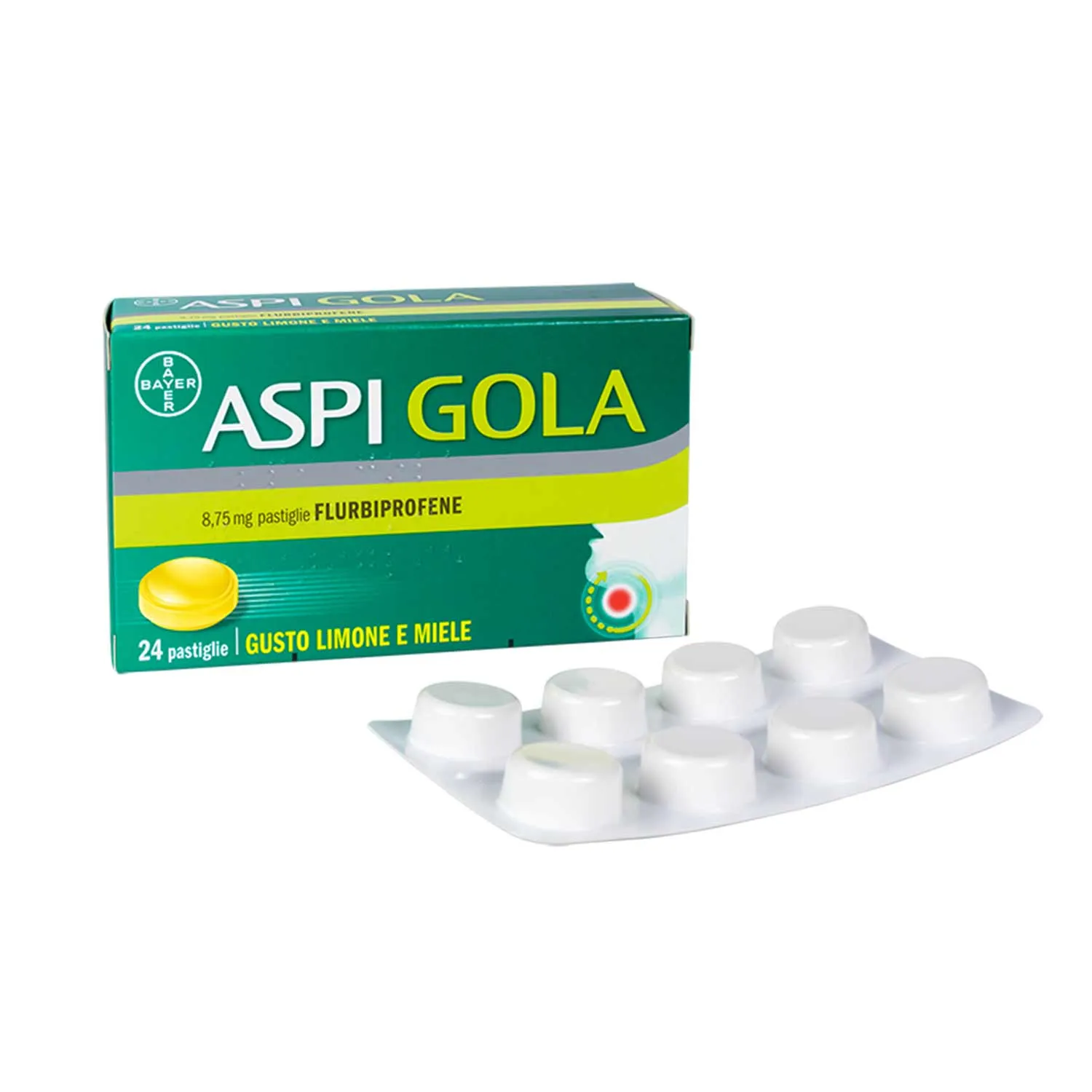 Aspi Gola 24 Pastiglie Limone E Miele