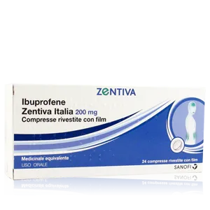 IBUPROFENE ZENT IT*24CPR 200MG