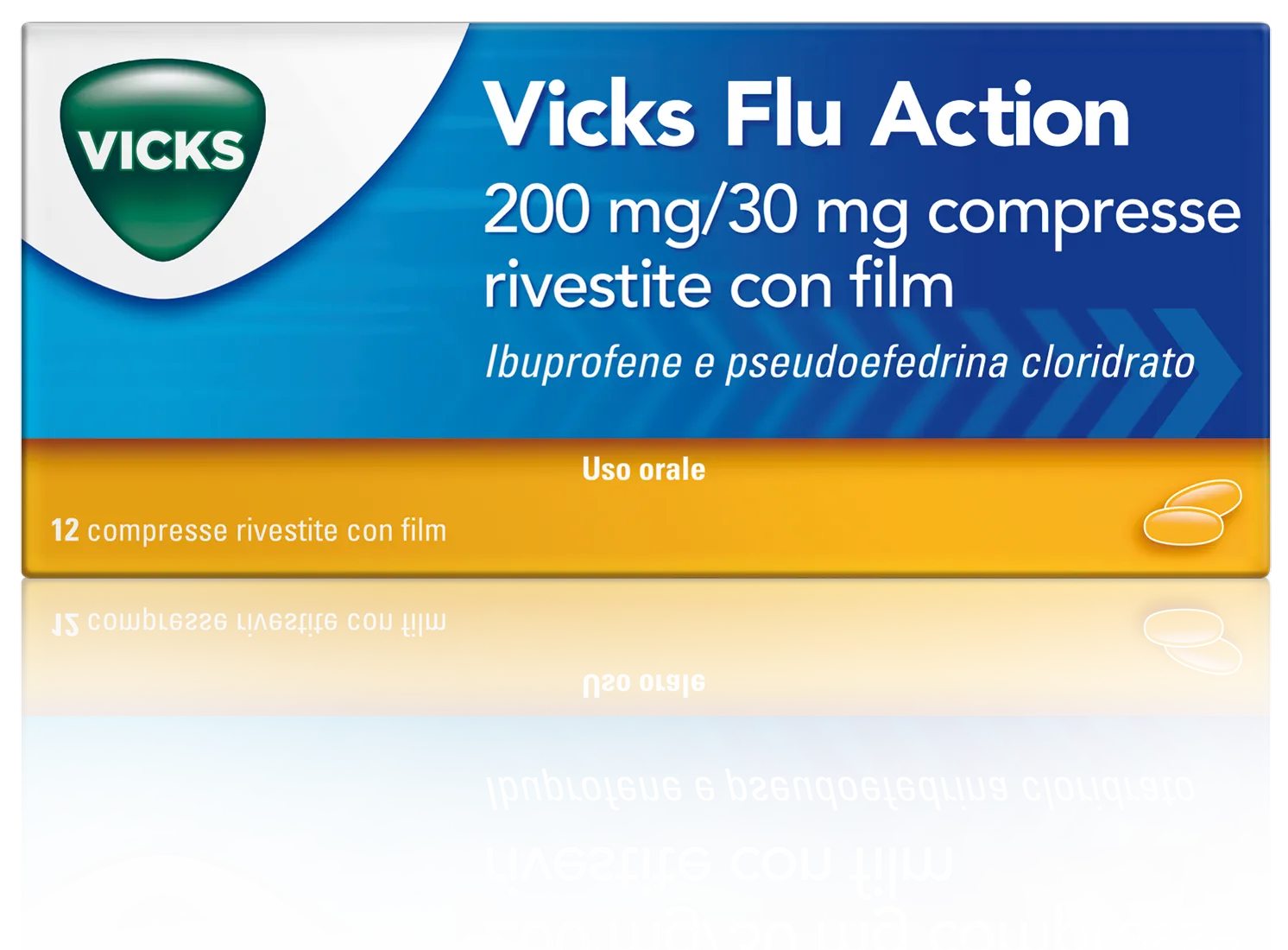 Vicks Flu Action*12cpr200+30mg