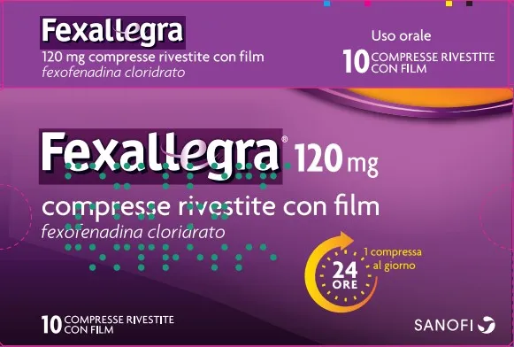 FEXALLEGRA*10CPR RIV 120MG