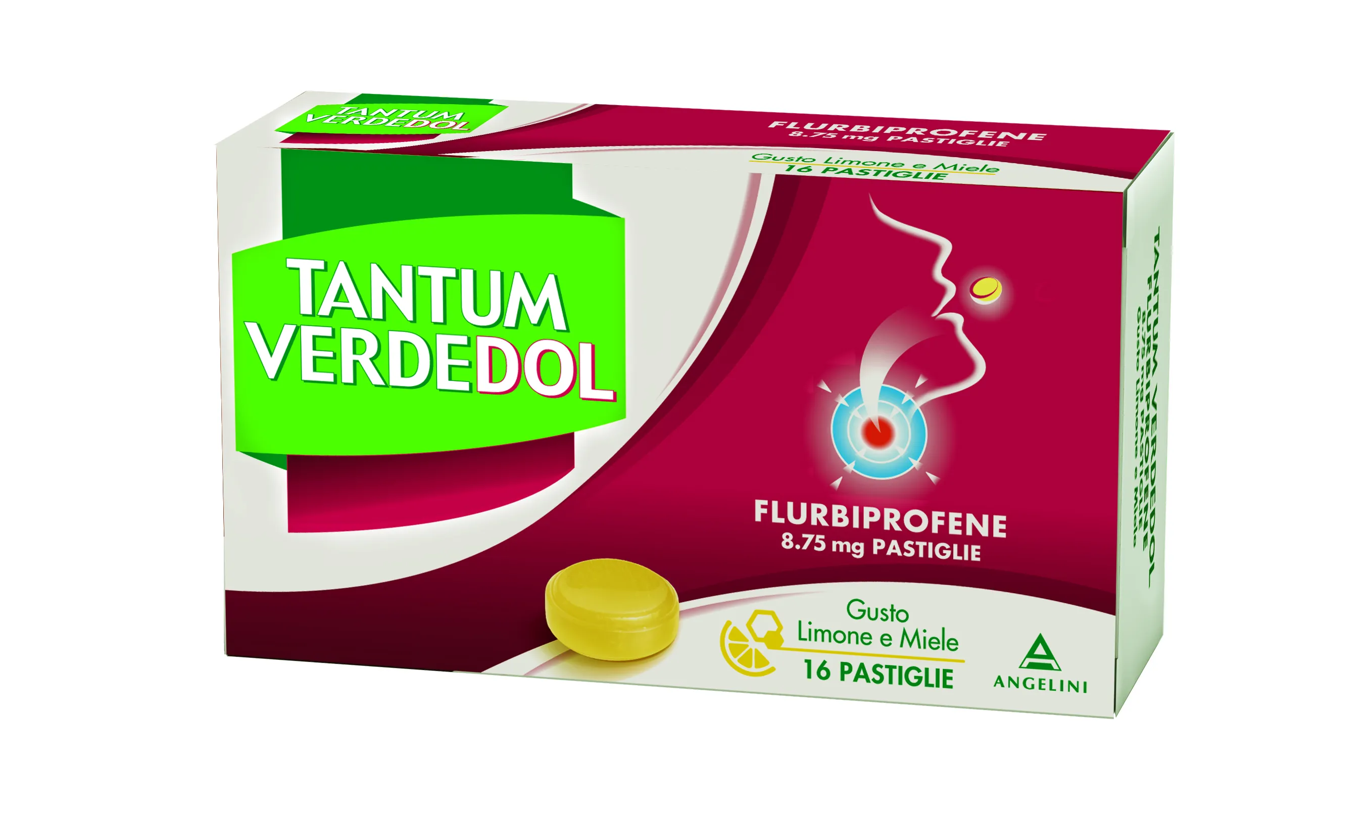 Tantum Verdedol*16 Pastiglie Al Gusto Limone E Miele