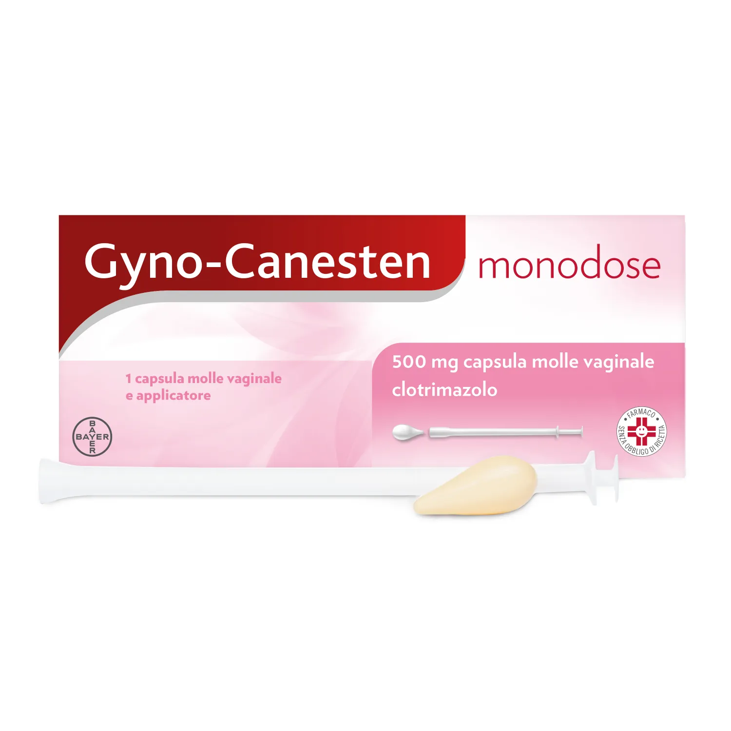 GYNOCANESTEN MONO*1CPSVAG500MG