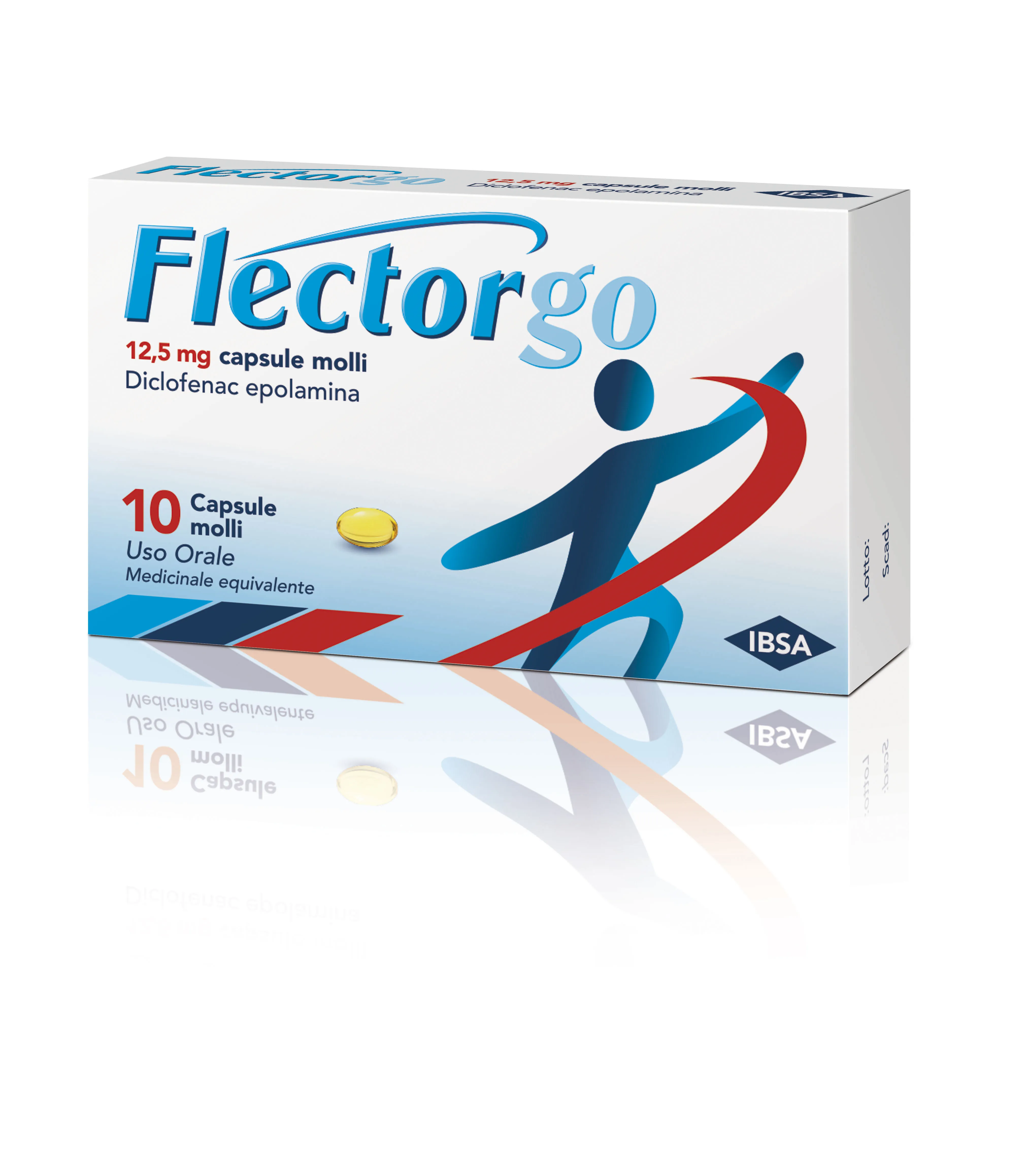 FLECTORGO*10CPS 12,5MG