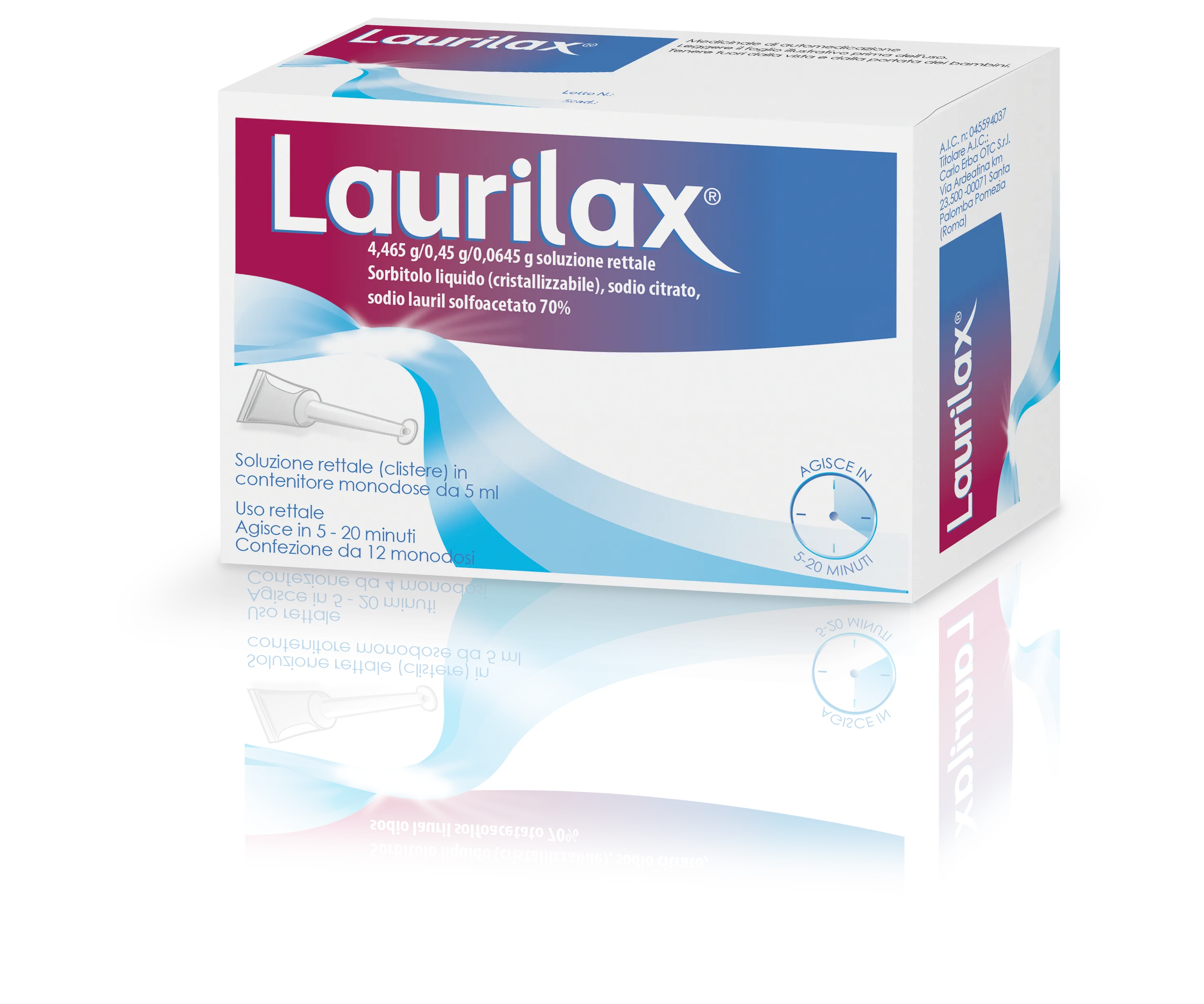 LAURILAX*12FL MONOD 5ML