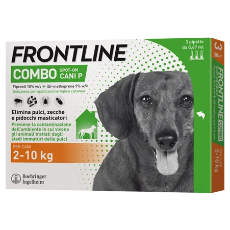 Frontline Combo*3pip 2-10kg Ca