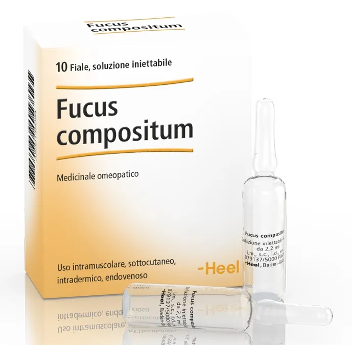 HEEL FUCUS COMPOSITUM 10 FIALE DA 2,2 ML L'UNA