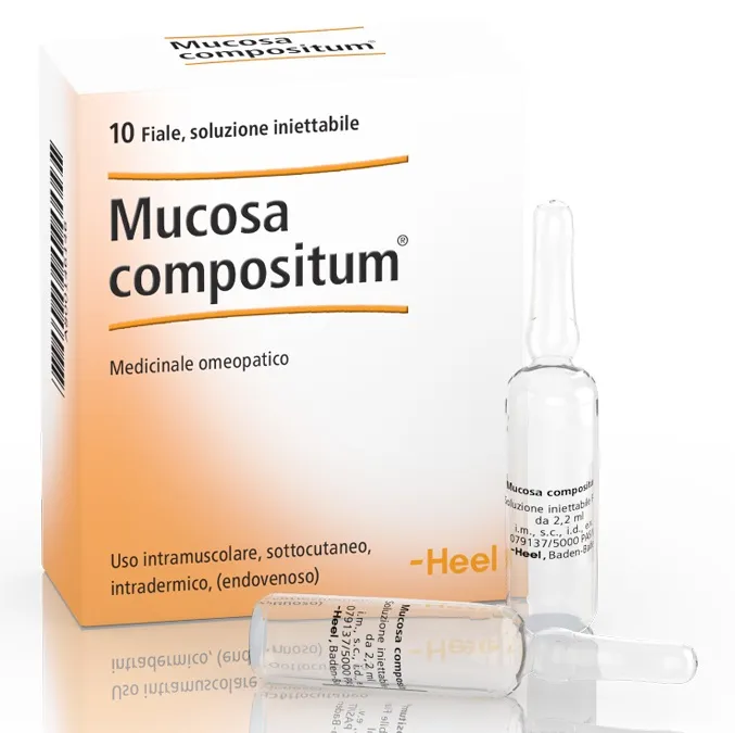 Heel Mucosa Compositum 10 Fiale Da 2,2 Ml L'una