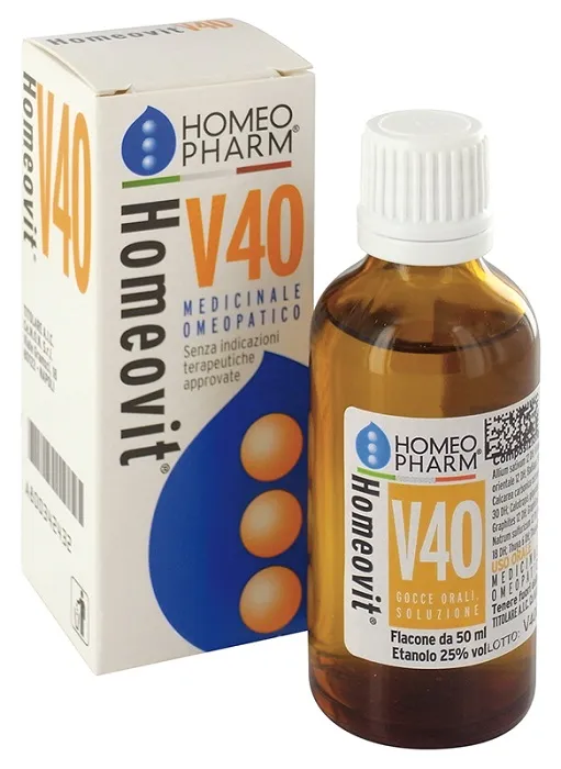 HOMEOVIT V40 GOCCE 50 ML