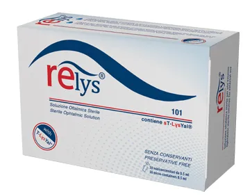 Relys Monodose Soluzione Oftalmica 30 Minicontenitori Da 0,5 Ml Senza Conservanti