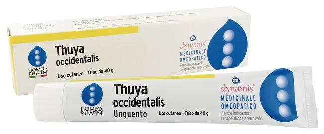 Thuya Occidentalis Homeopharm Unguento 40 G