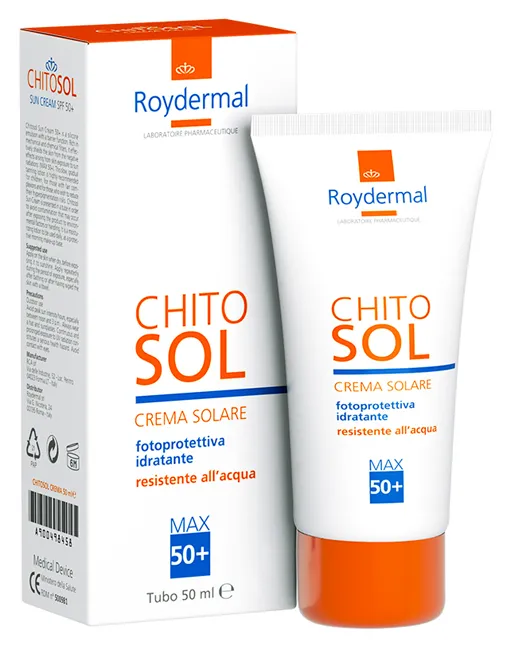 Chitosol Crema Solare Fp 50+ Tubo 50 Ml