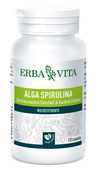 Alga Spirulina 125 Tavolette 400 Mg