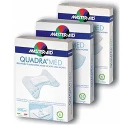 Cerotto Master-aid Quadra Dermoattivo Grande 10 Pezzi