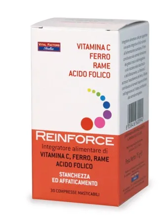 Reinforce Ferro + Vitamina C + Rame + Acido Folico