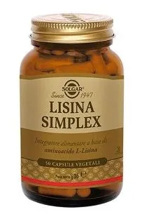 Lisina Simplex 50 Capsule Vegetali