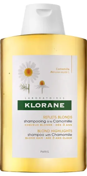 Klorane Shampoo Trattante E Riflessante Alla Camomilla 200 Ml