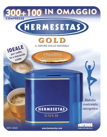 Hermesetas Gold 300+100 Compresse 20 G