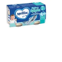 Mellin Omogeneizzato Spigola 80 G 2 Pezzi