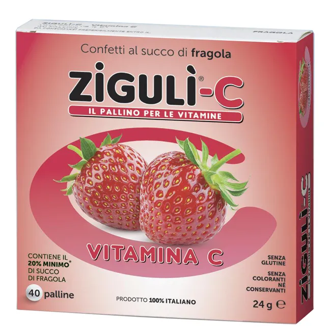 Ziguli C Fragola 40 Confetti 24 G