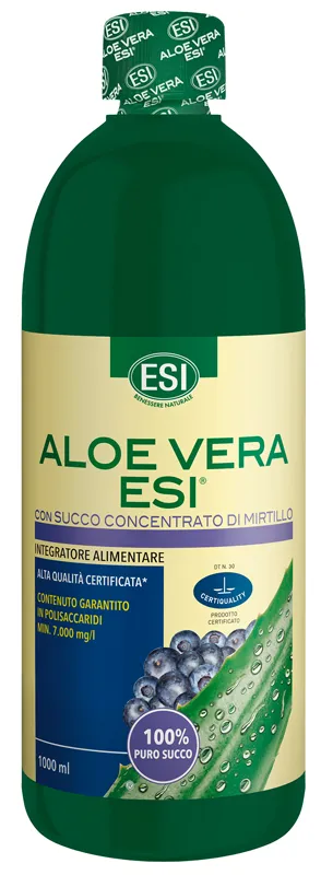 Esi Aloe Vera Succo Mirtillo 1000 Ml