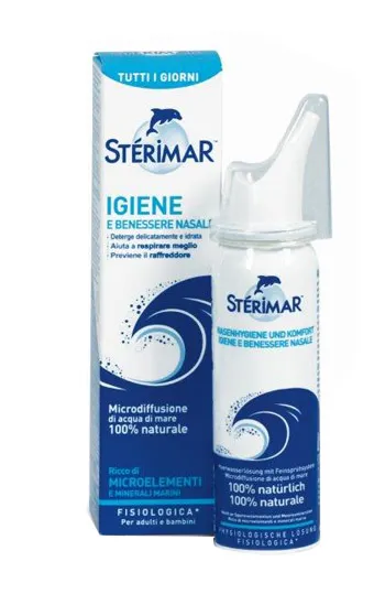 Sterimar Igiene E Benessere Nasale Spray 50 Ml