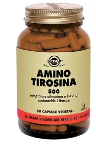 Amino Tirosina 500 50 Capsule Vegetali