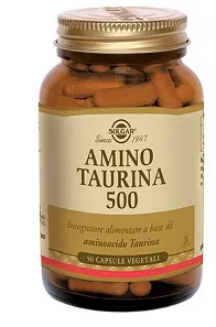 Amino Taurina 500 50 Capsule Vegetali