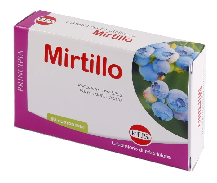 MIRTILLO ESTRATTO SECCO 60 COMPRESSE 22,2 G