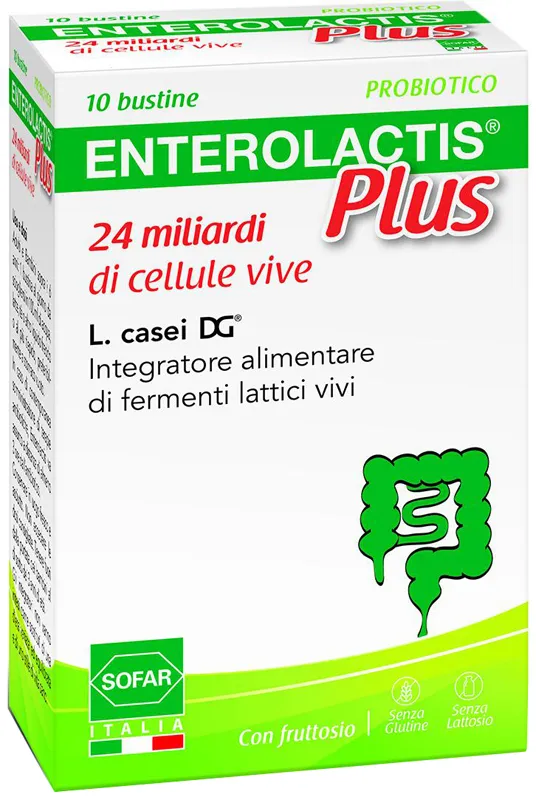 Sofar Enterolactis Plus Integratore Fermenti 10 Buste