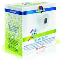 Nastro Autoadesivo Anelastico Per Fasciature Di Sostegno E Taping Master-aid Sport 3,8x10