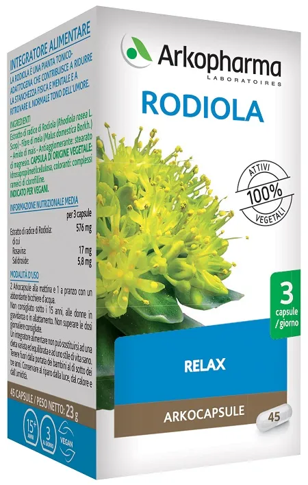 Arko Capsule Rodiola 45 Capsule