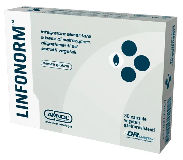 Linfonorm 30 Capsule Vegetali Gastroresistente