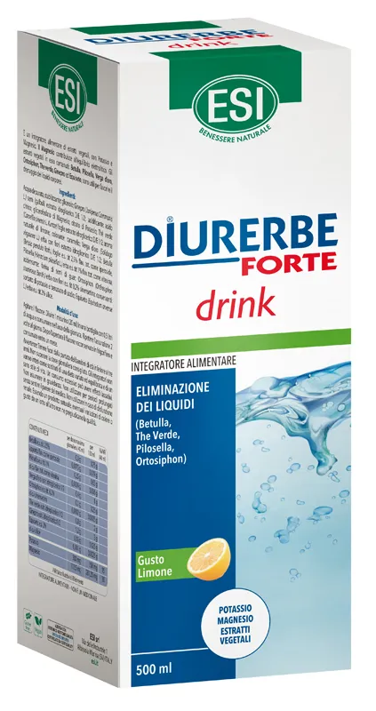 Esi Diurerbe Forte Drink Limone 500 Ml