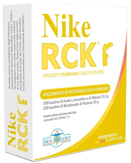 Nike Rck Ascorbato Potassio + Ribosio 200 Bustine 45,30 G