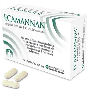 Ecamannan 36 Capsule 500 Mg