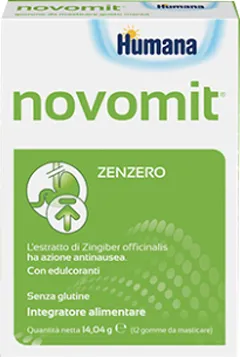 NOVOMIT 12 CHEWING GUM 14,04 G