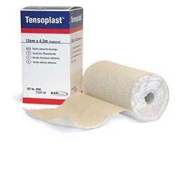 BENDA ELASTICA AUTOADESIVA TENSOPLAST CON OSSIDO DI ZINCO 4,5X500CM