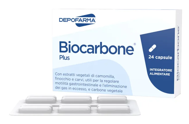 BIOCARBONE PLUS 24 CAPSULE